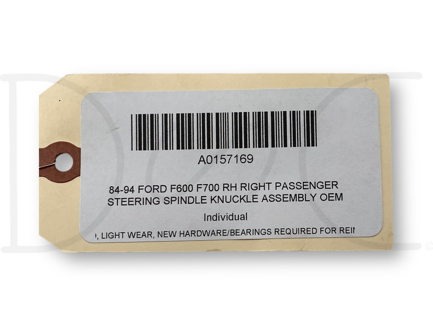 84-94 Ford F600 F700 RH Right Passenger Steering Spindle Knuckle Assembly OEM