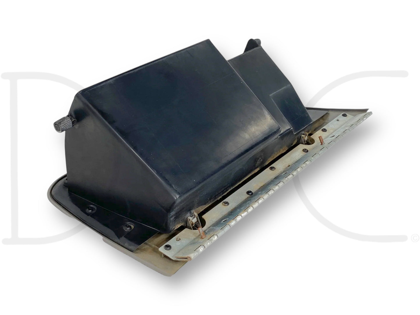 99-02 Ford F250 F350 Dash Glove Box Storage Bin Compartment Gray OE