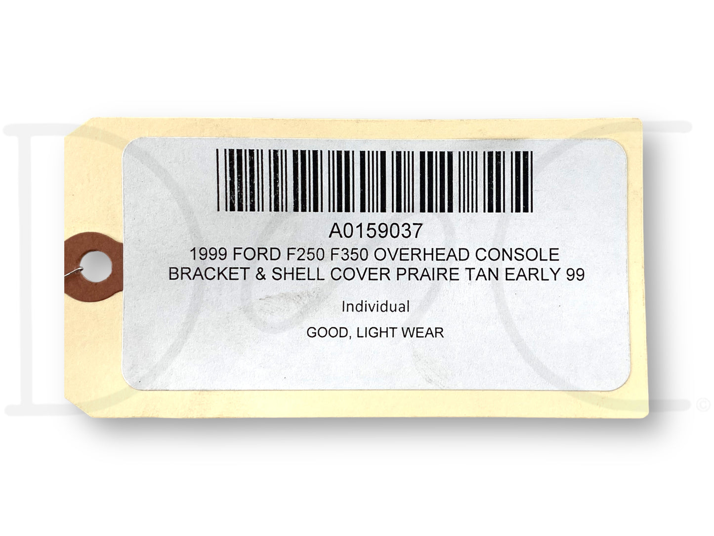 1999 Ford F250 F350 Overhead Console Bracket & Shell Cover Praire Tan Early 99