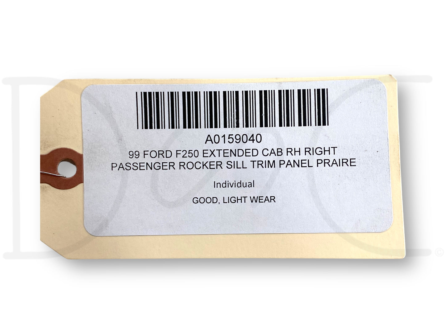 99 Ford F250 Extended Cab RH Right Passenger Rocker Sill Trim Panel Praire Tan