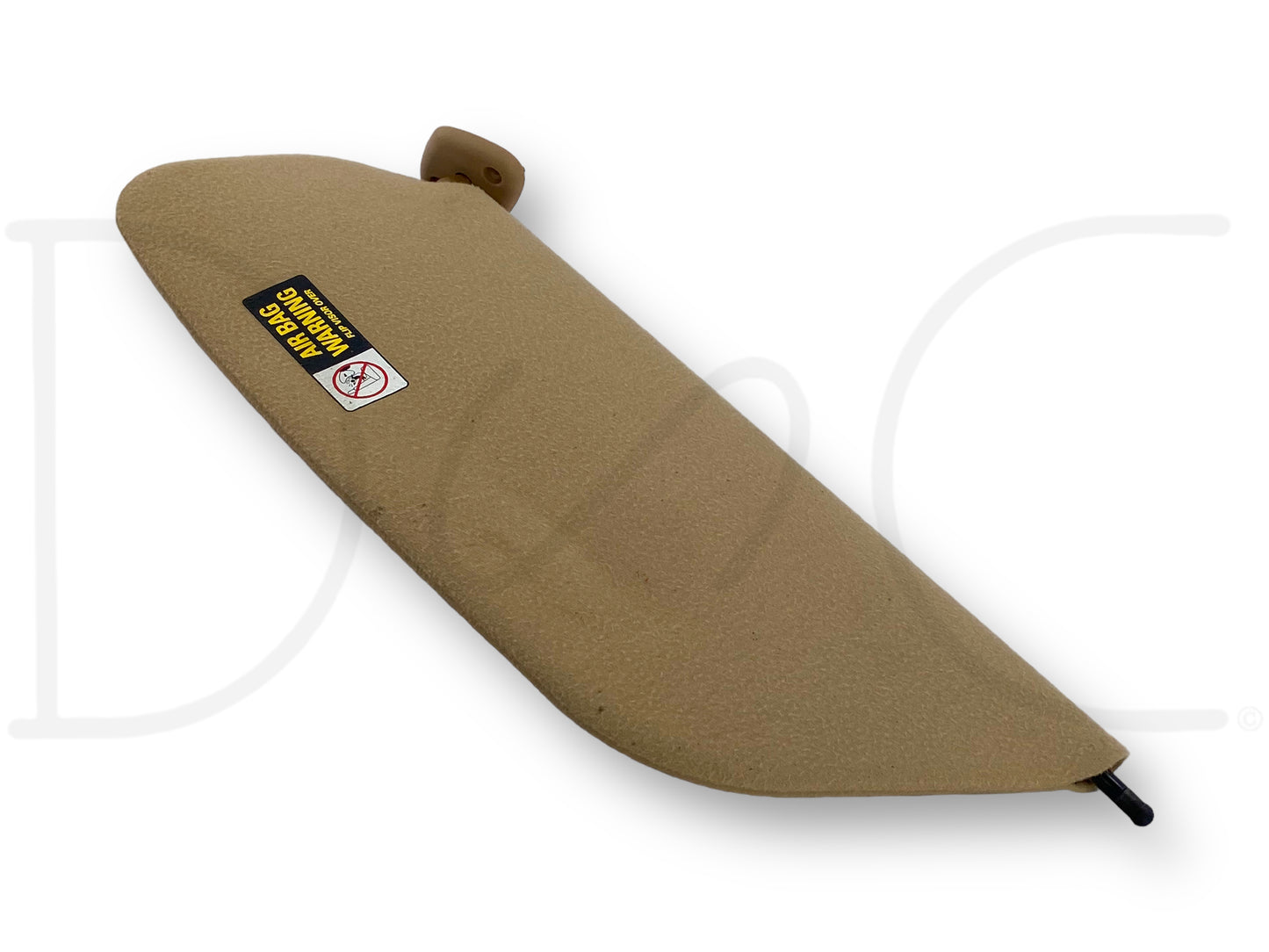 1999 E99 Ford F250 F350 RH Right Passenger Sun Visor Prairie Tan W/ Mirror OEM