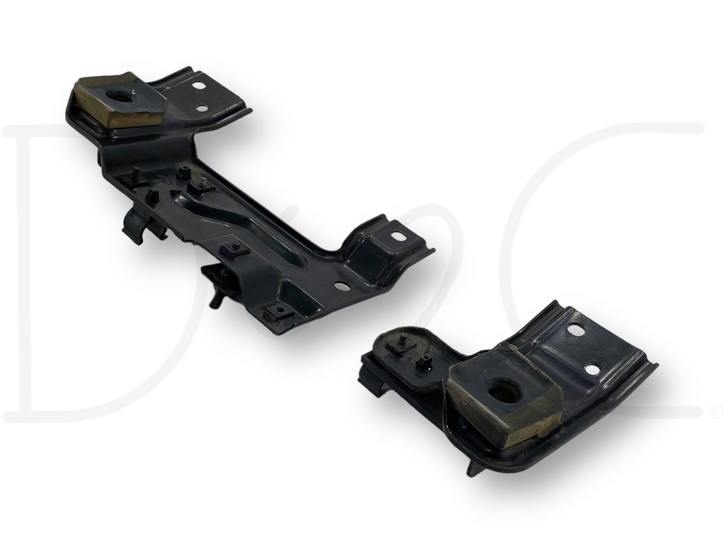 99-03 Ford F250 F350 Upper Radiator Mount Bracket Pair OE Brackets Tool Holder
