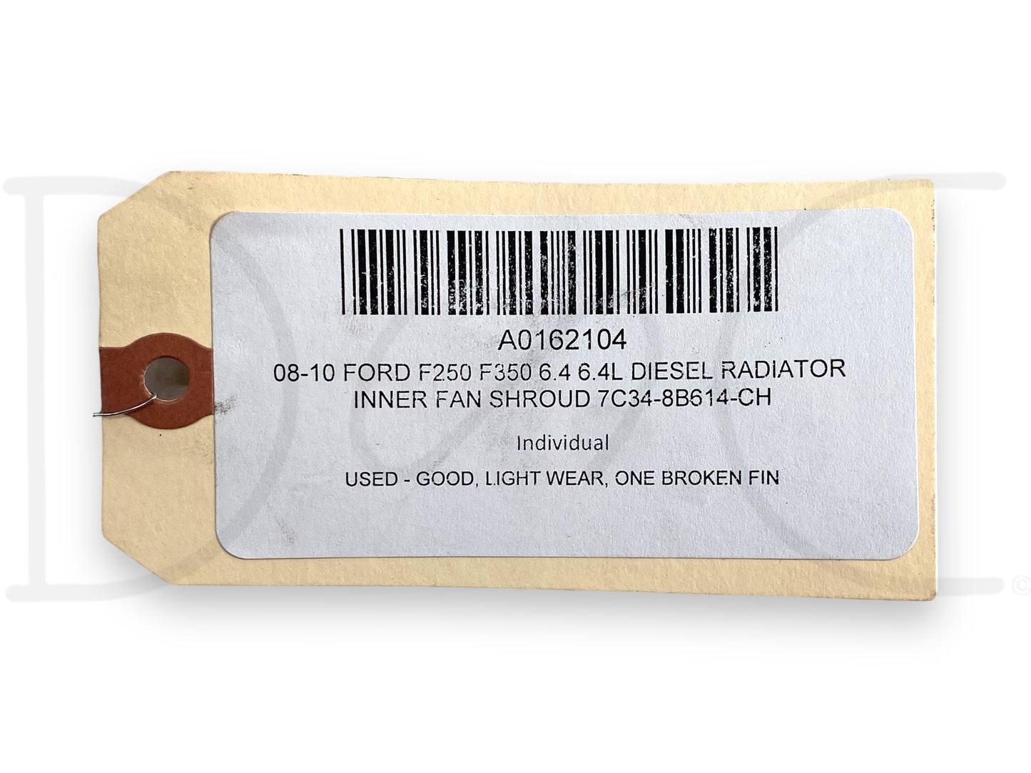 08-10 Ford F250 F350 6.4 6.4L Diesel Radiator Inner Fan Shroud 7C34-8B614-Ch