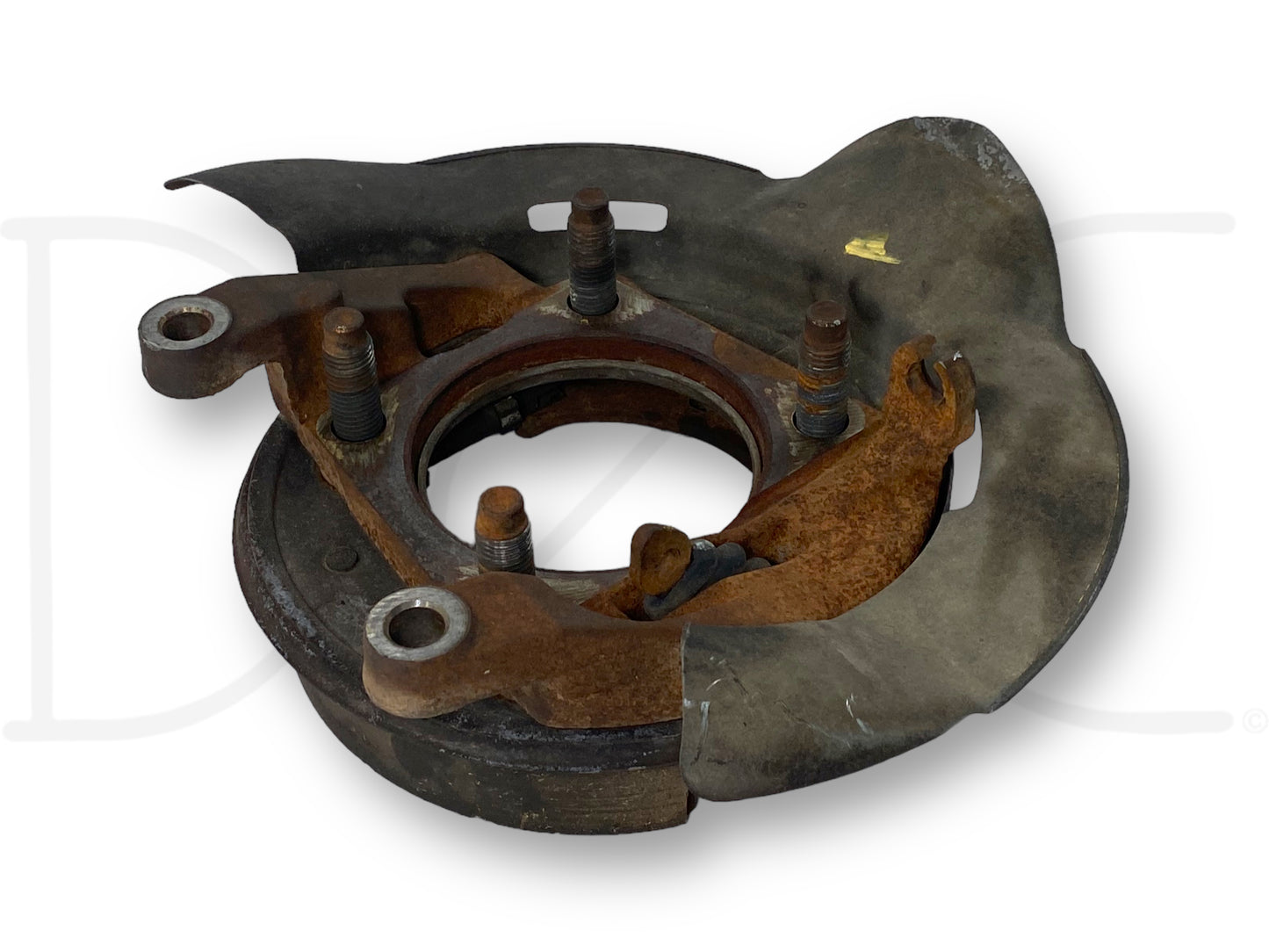 1999 E99 Ford F250 F350 Rear Axle Parking Brake Backing Plate Bracket OE