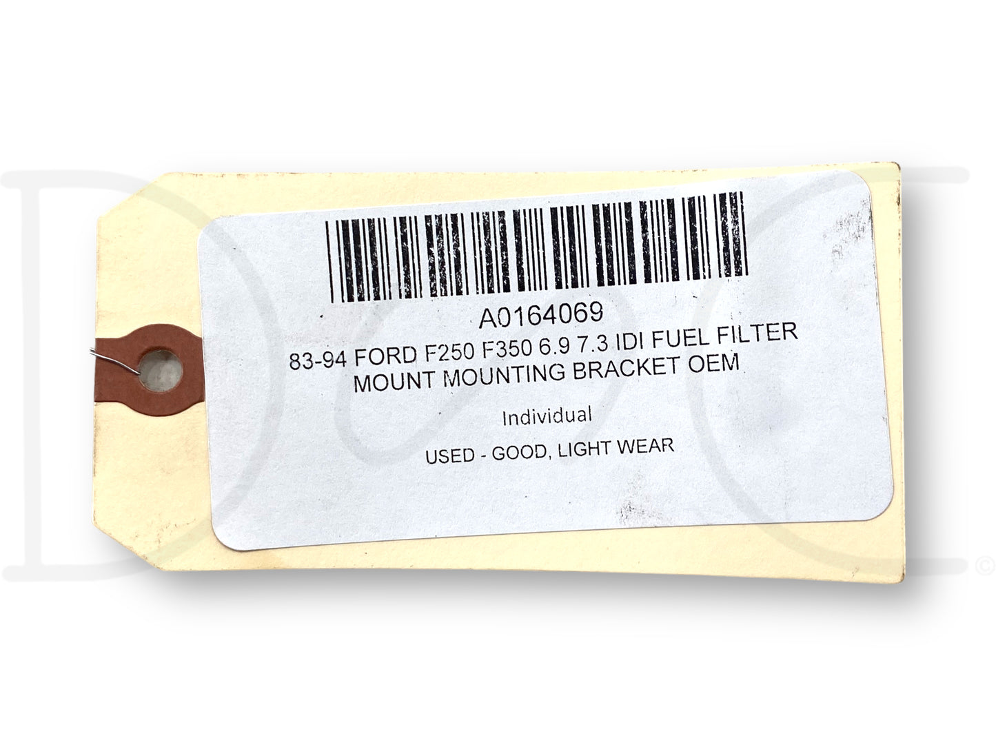 83-94 Ford F250 F350 6.9 7.3 IDI Fuel Filter Mount Mounting Bracket OEM