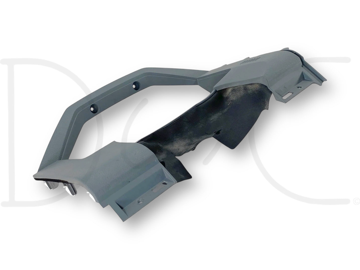 11-16 Ford F250 F350 Super Duty Dash Bezel Gauge Cluster Trim Panel Gray *Blem*