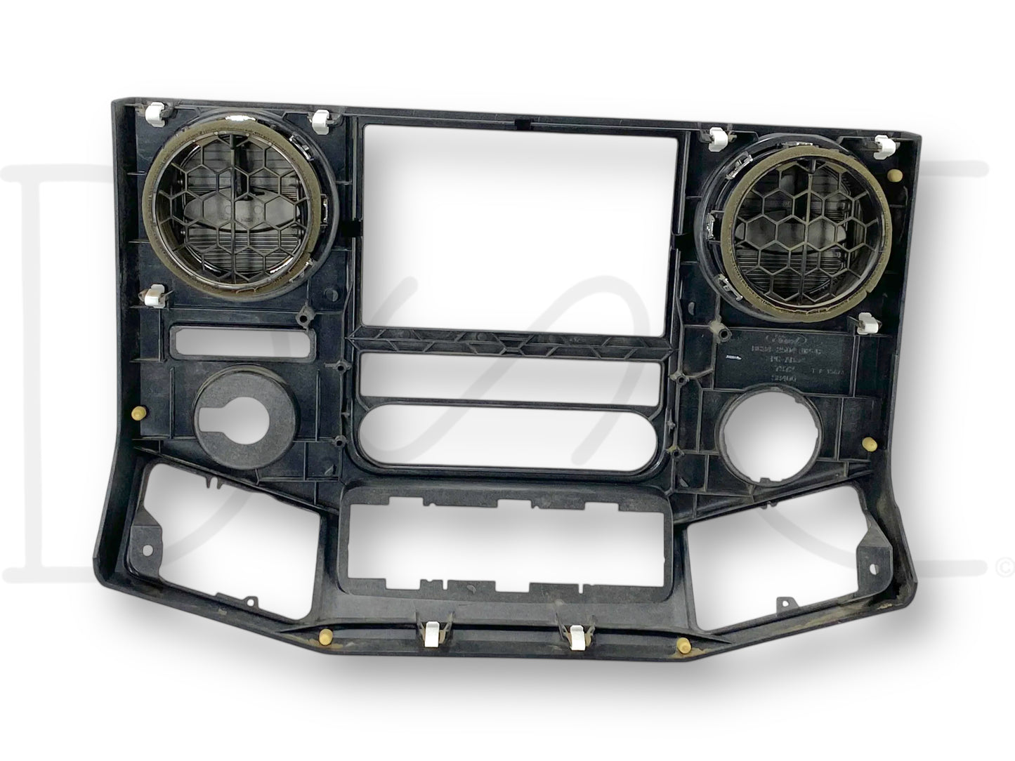 11-15 Ford F250 F350 Super Duty Dash Bezel Radio Center Trim Panel Gray *Blem*