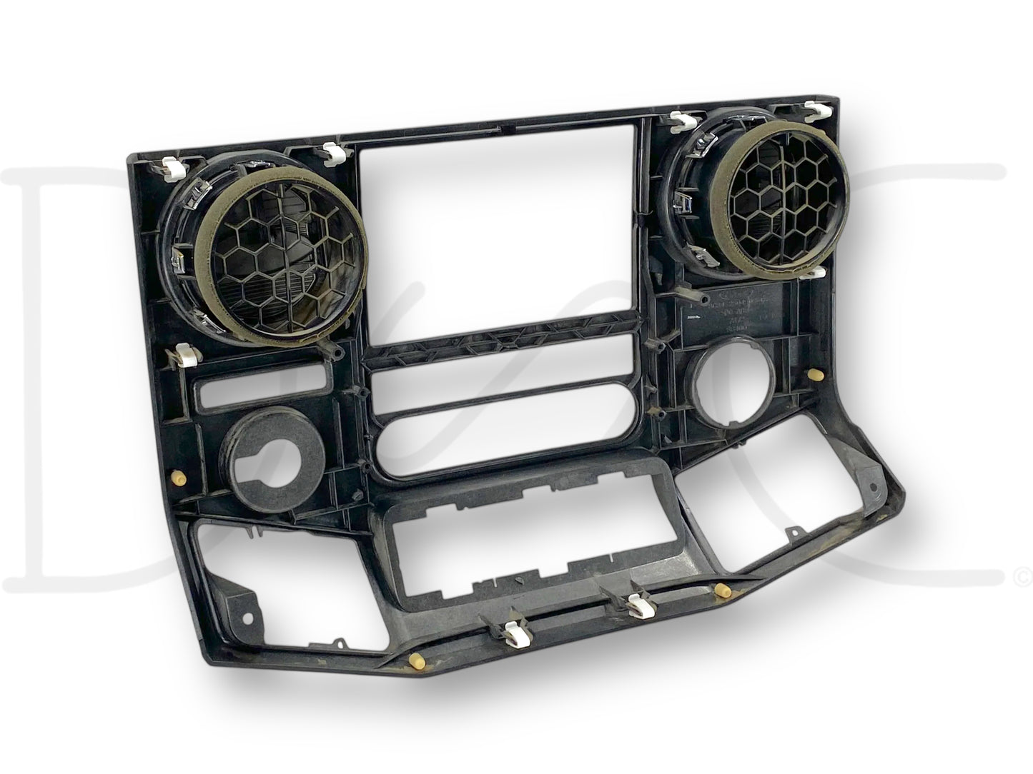 11-15 Ford F250 F350 Super Duty Dash Bezel Radio Center Trim Panel Gray *Blem*