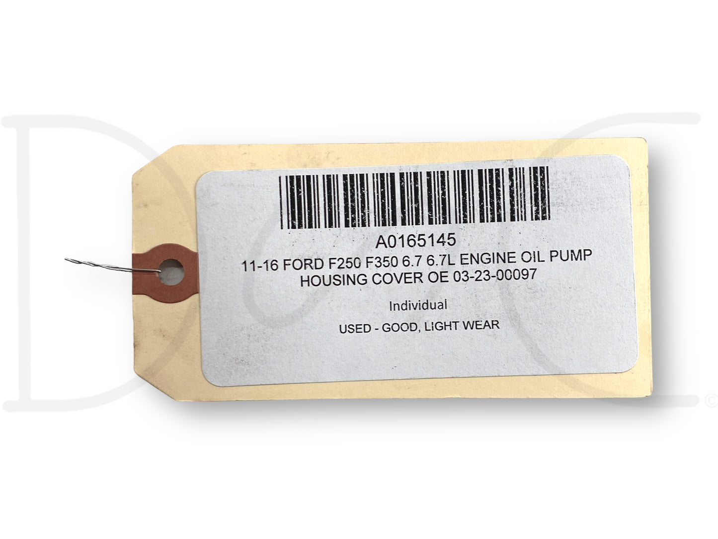 11-16 Ford F250 F350 6.7 6.7L Engine Oil Pump Housing Cover OE 03-23-00097