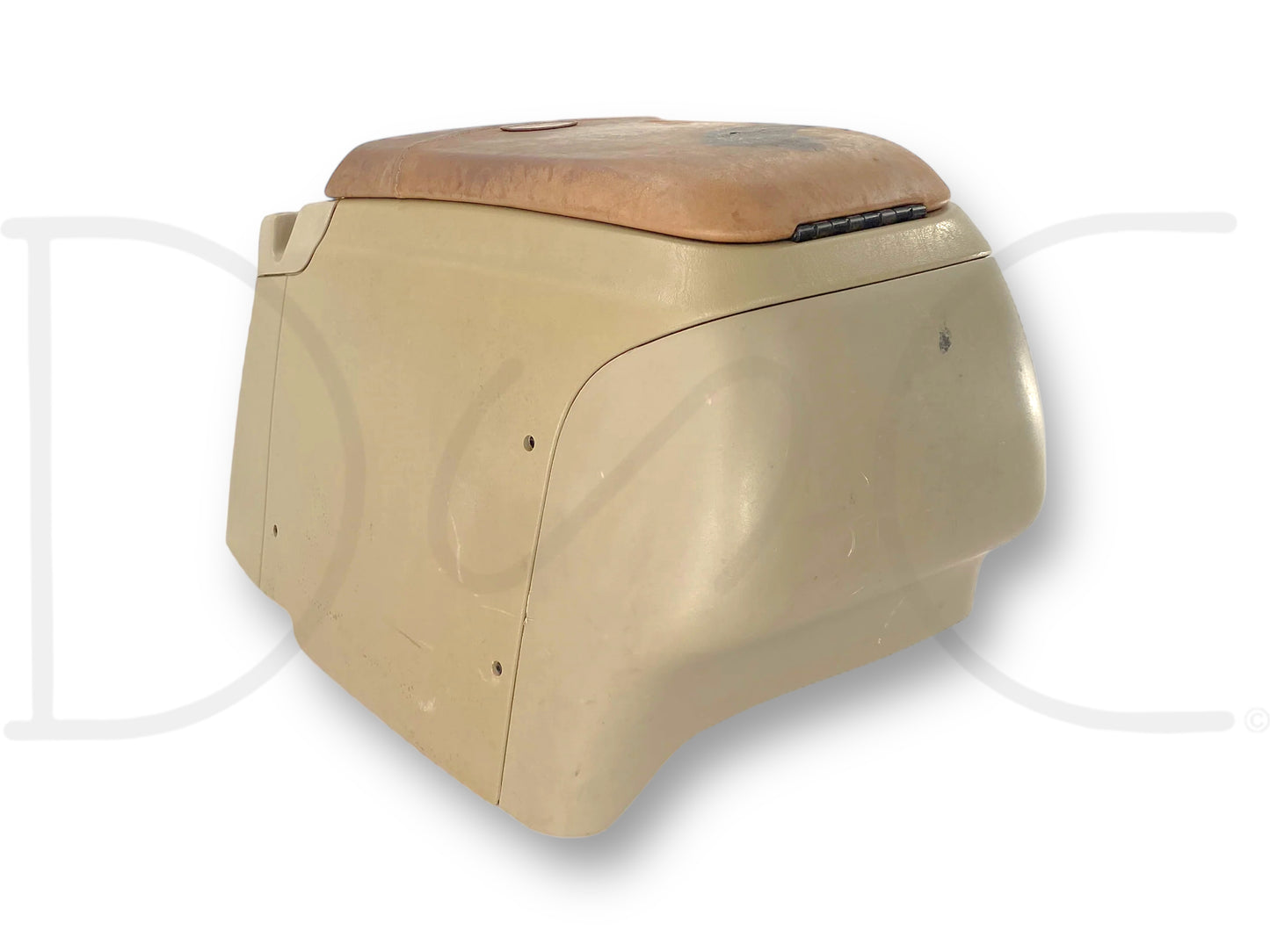 99-07 Ford F250 F350 King Ranch Center Console Floor Storage Cupholder *Blem*
