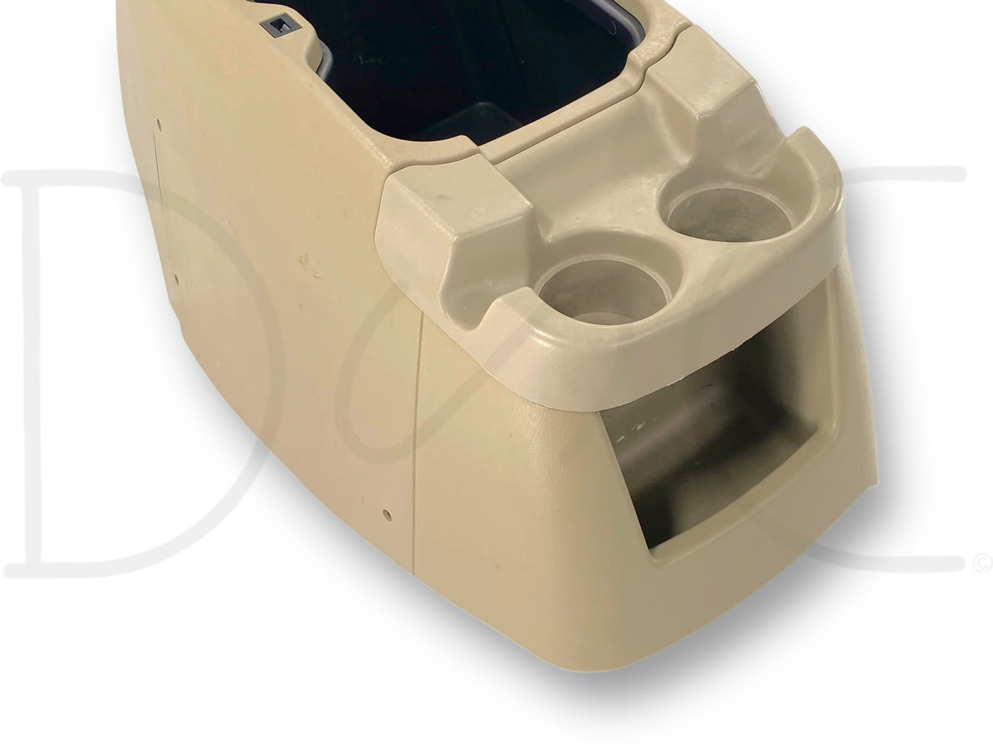 99-07 Ford F250 F350 King Ranch Center Console Floor Storage Cupholder *Blem*