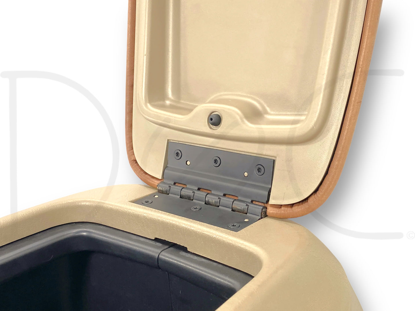 99-07 Ford F250 F350 King Ranch Center Console Floor Storage Cupholder *Blem*
