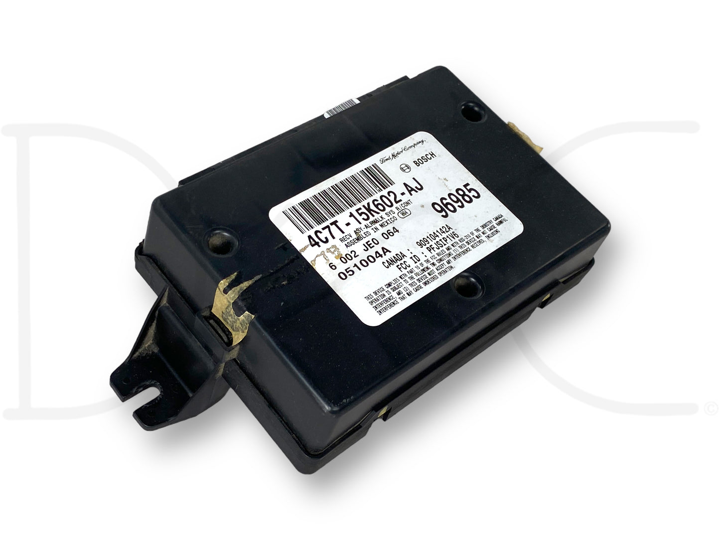 04-07 Ford F250 F350 Anti Theft Keyless Body Computer Module 4C7T-15K602-Aj