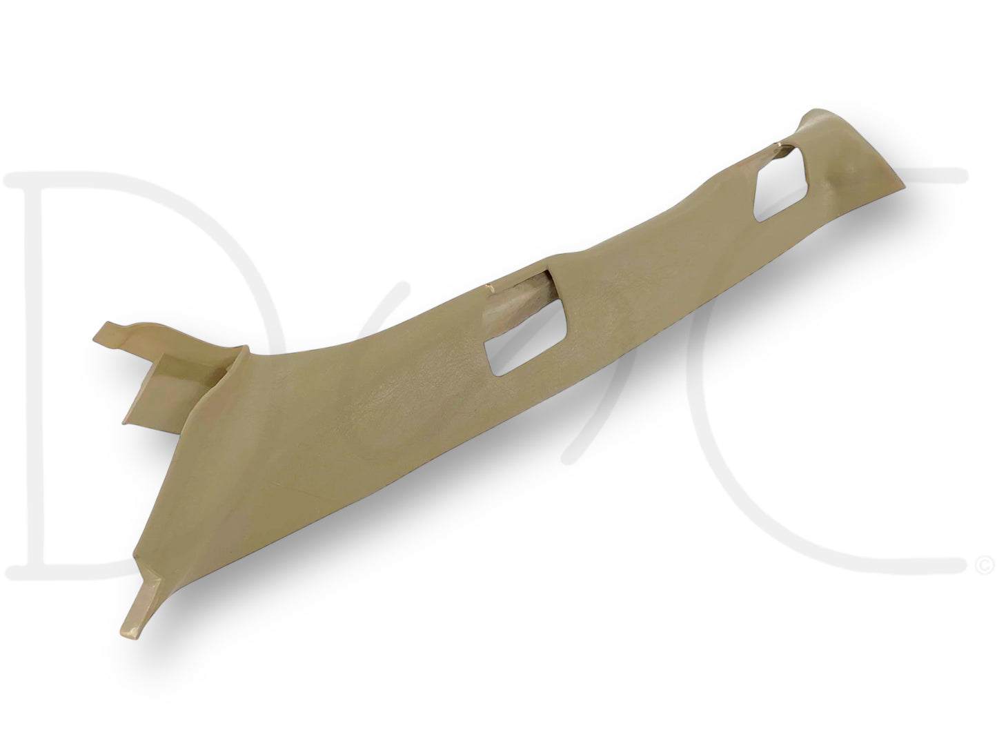 03-07 Ford F250 F350 LH Left Driver A-Pillar Trim Tan OE *Faded*