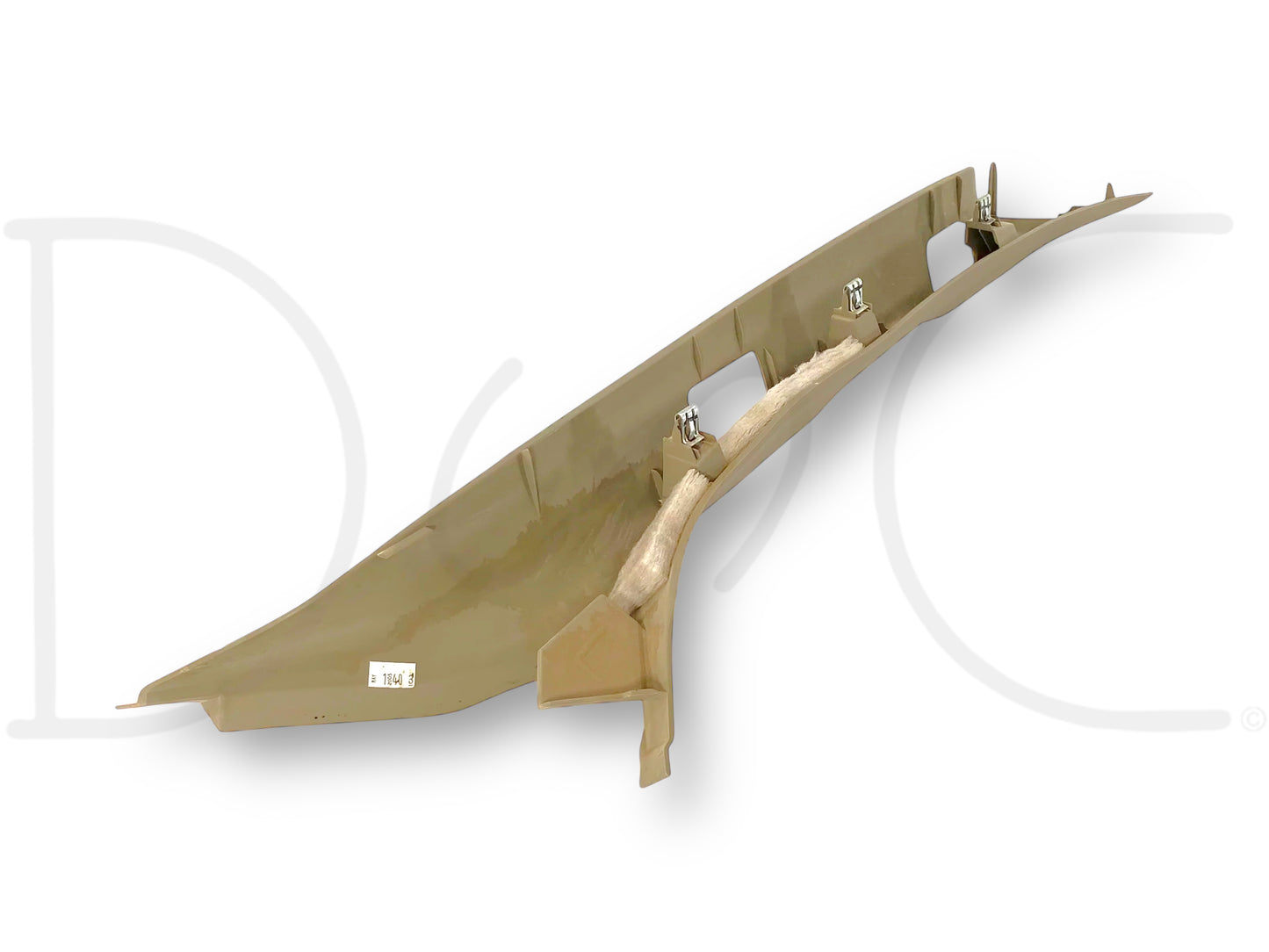 03-07 Ford F250 F350 LH Left Driver A-Pillar Trim Tan OE *Faded*