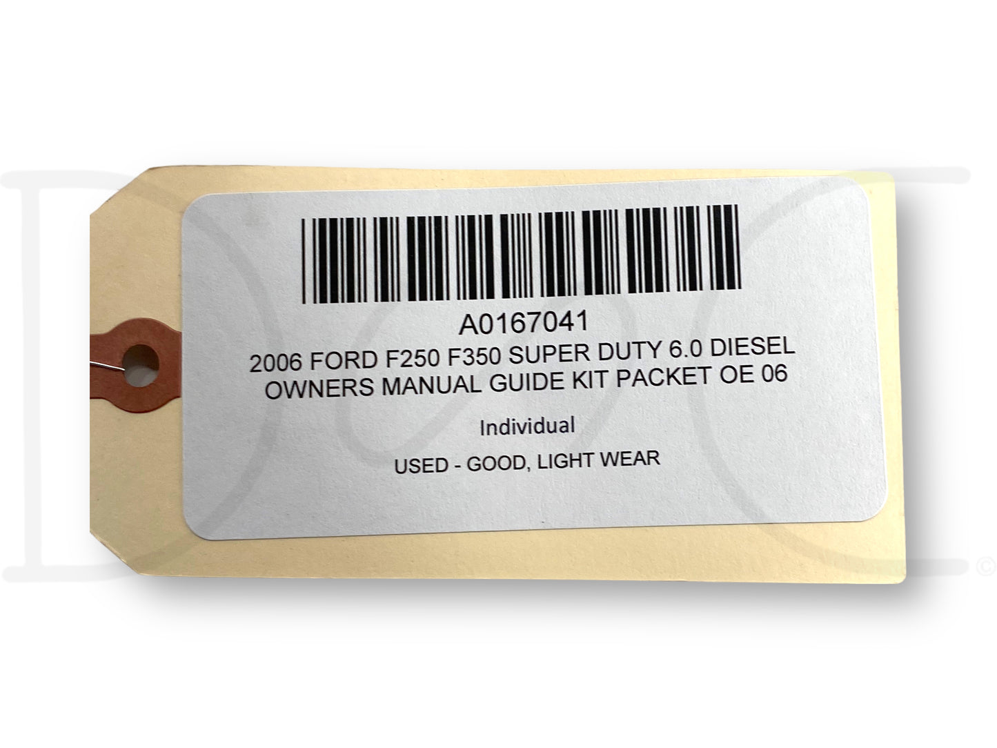 2006 Ford F250 F350 Super Duty 6.0 Diesel Owners Manual Guide Kit Packet OE 06