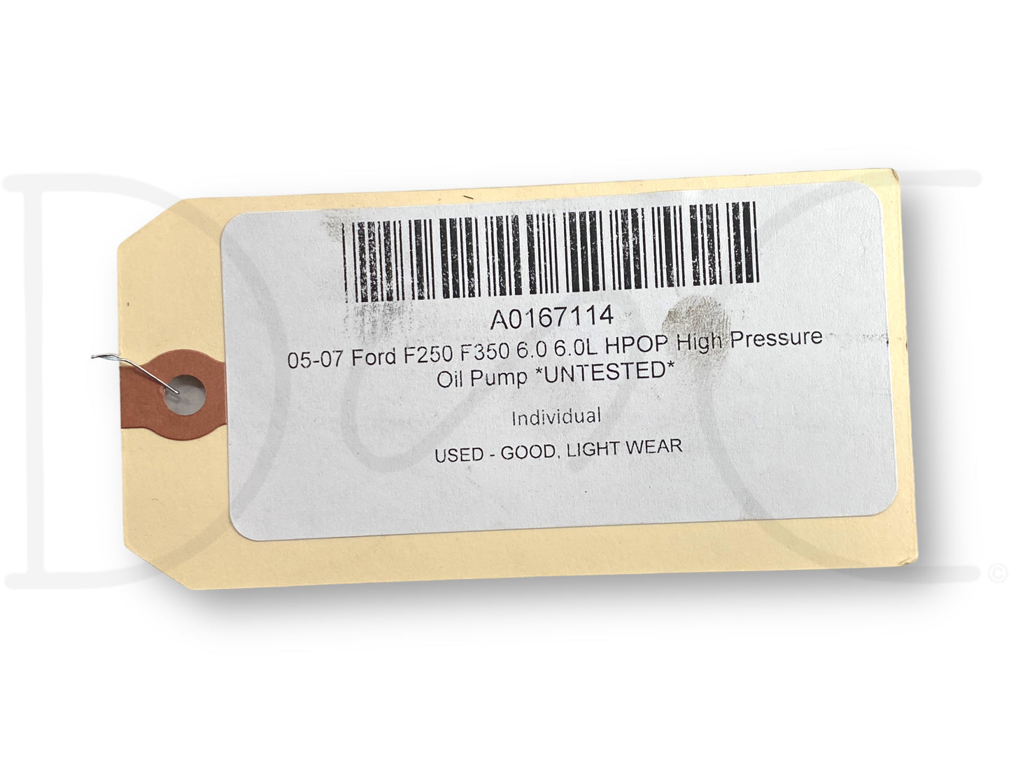 05-07 Ford F250 F350 6.0 6.0L HPOP High Pressure Oil Pump *Untested*