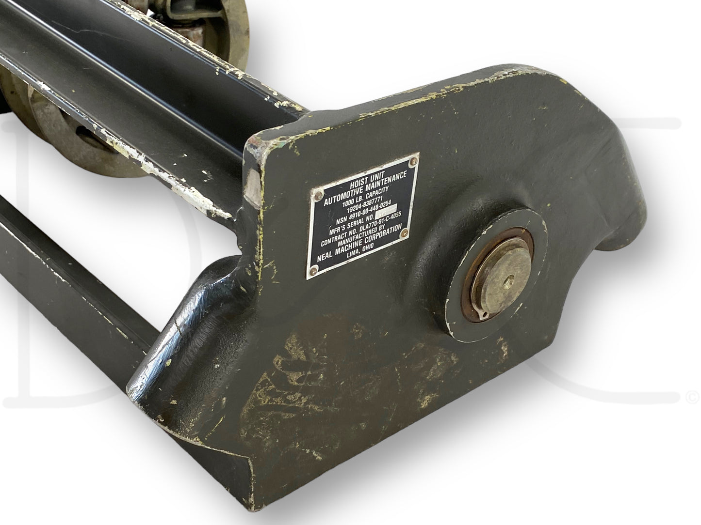 Hoist Unit Automotive Maintenance 1000 Lb Capacity 19204-8387771 Vintage Surplus