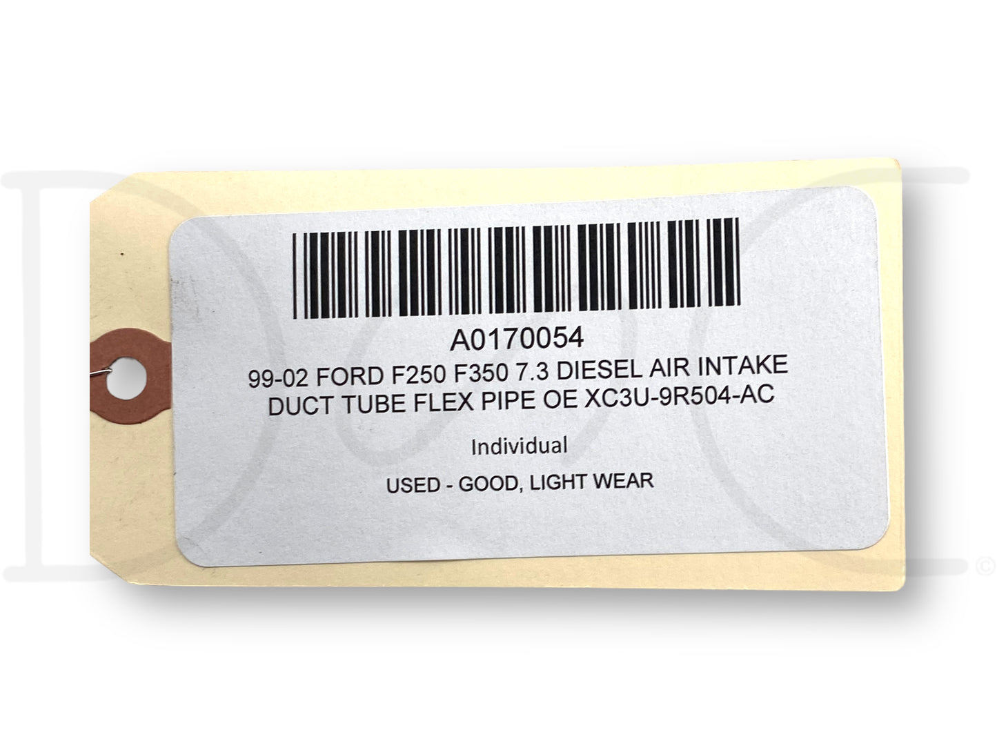99-02 Ford F250 F350 7.3 Diesel Air Intake Duct Tube Flex Pipe OE Xc3U-9R504-AC