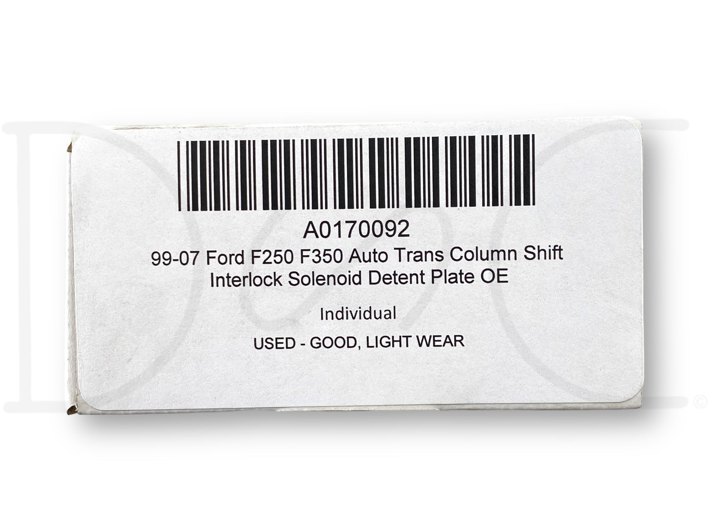 99-07 Ford F250 F350 Auto Trans Column Shift Interlock Solenoid Detent Plate OE