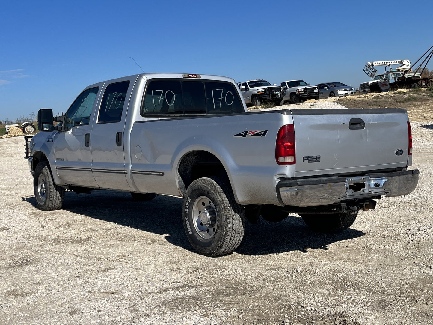 1999-2007 Ford F250 F350 Front Fender RH Right Passenger Silver Z3