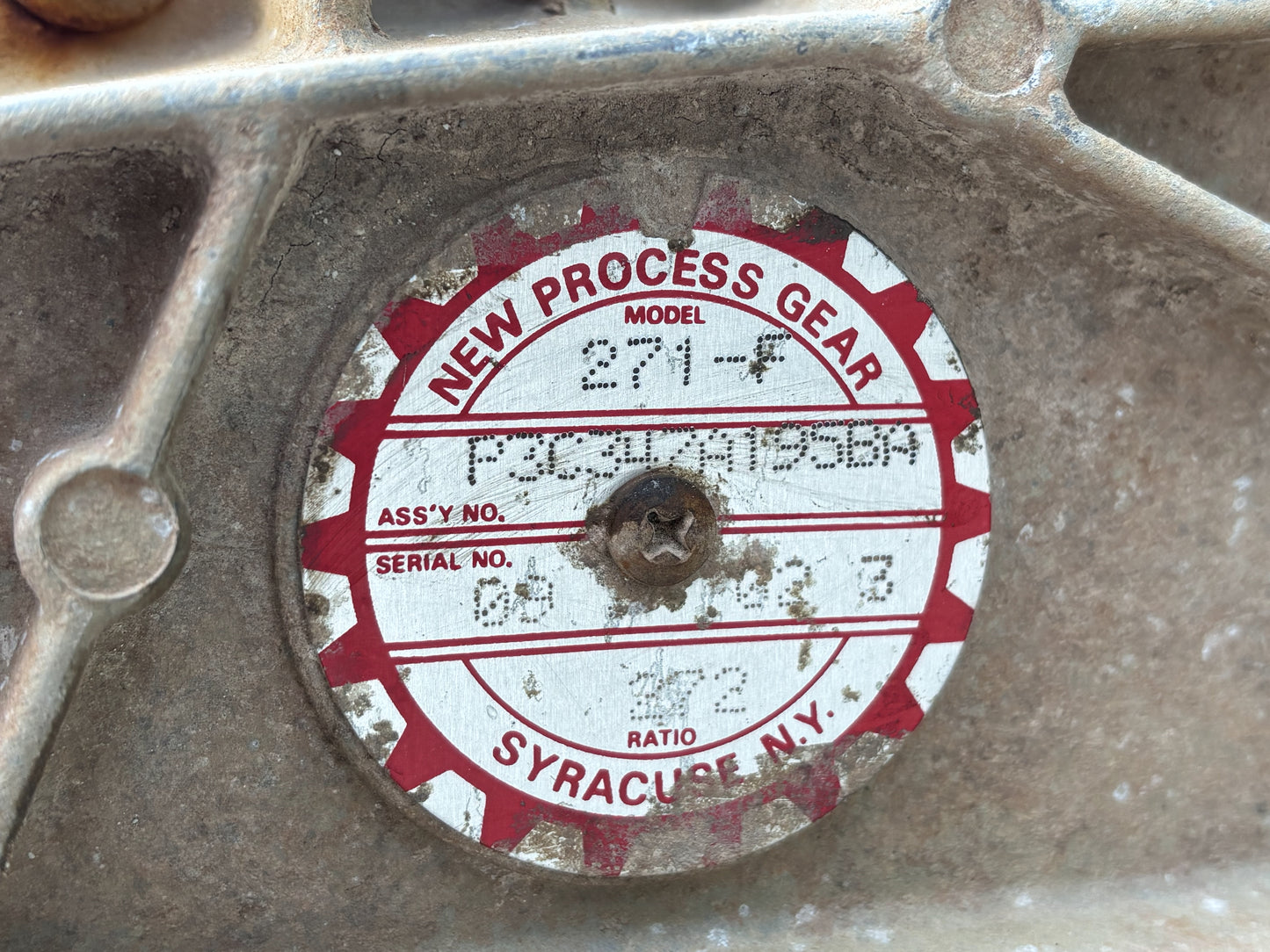 03-07 Ford F250 F350 4X4 4WD Transfer Case Manual Shift ZF6 ZF-6 Trans Np271