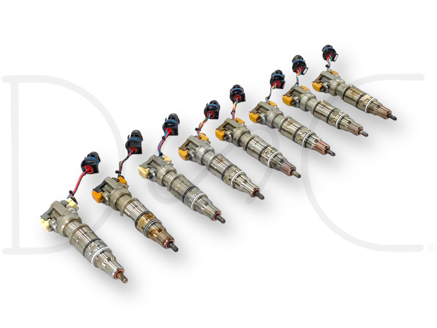 03-07 Ford F250 F350 6.0 6.0L Diesel Fuel Injector Set (8) Injectors *CORES*