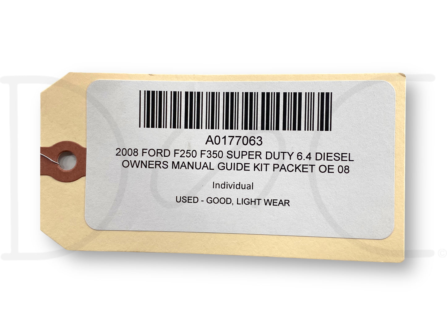 2008 Ford F250 F350 Super Duty 6.4 Diesel Owners Manual Guide Kit Packet OE 08