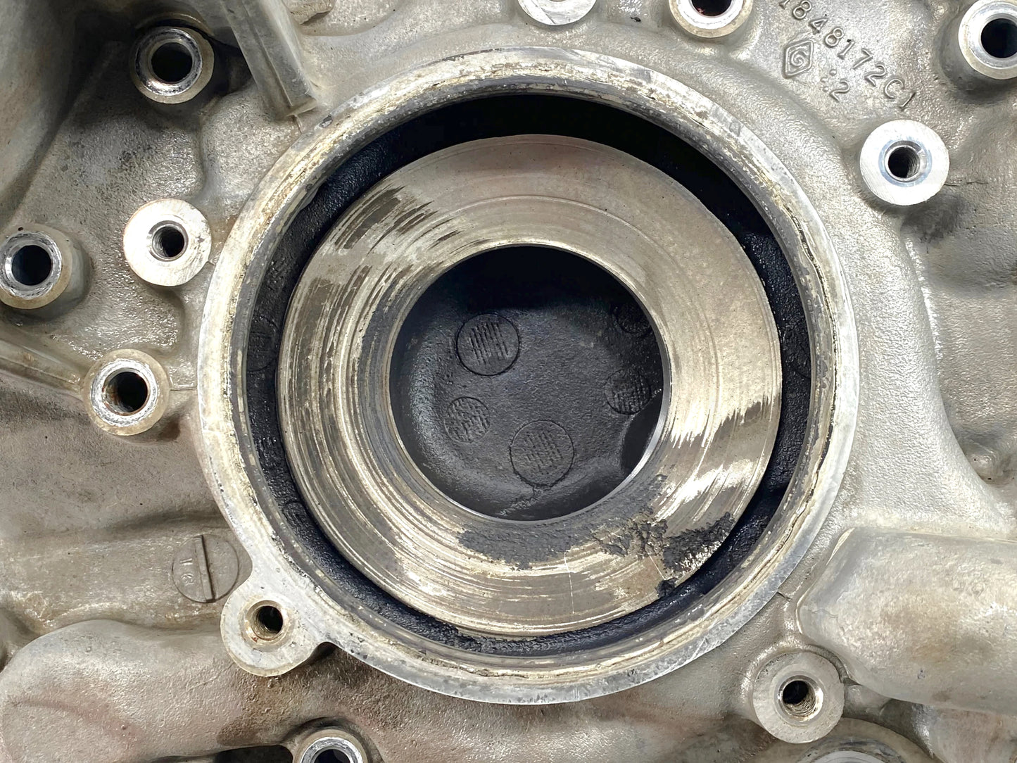 08-10 Ford F250 F350 6.4 6.4L Diesel Front Timing Cover Housing OE 1848172C1