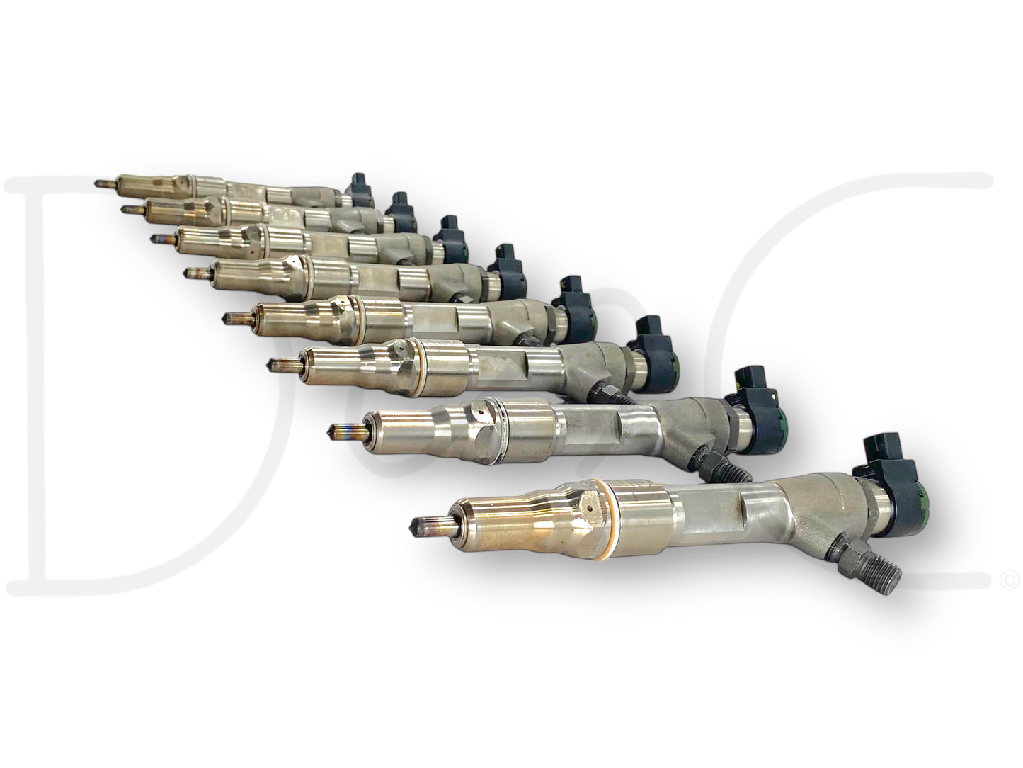 08-10 Ford F250 F350 6.4 6.4L Diesel Fuel Injector Set (8) Injectors *Untested*