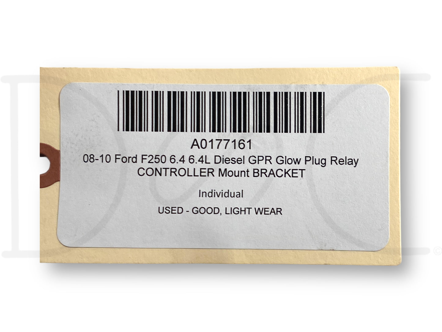 08-10 Ford F250 6.4 6.4L Diesel Gpr Glow Plug Relay Controller Mount Bracket