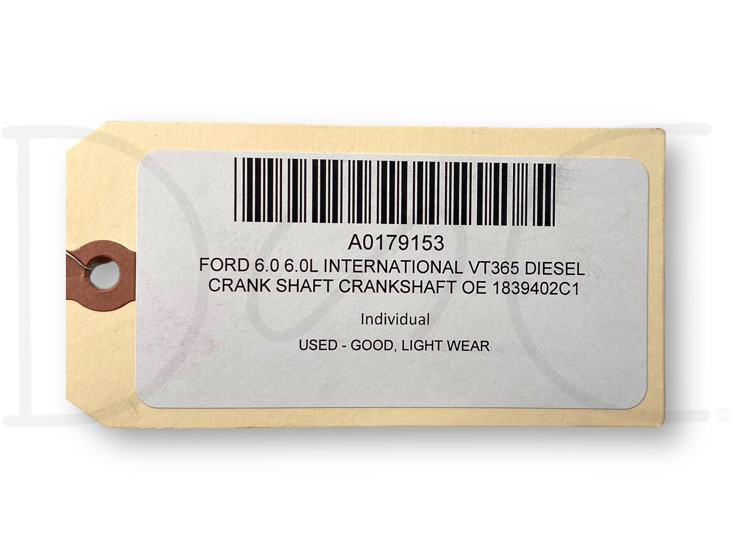 Ford 6.0 6.0L Powerstroke Diesel VT365 Crank Shaft Crankshaft OE 1839402C1