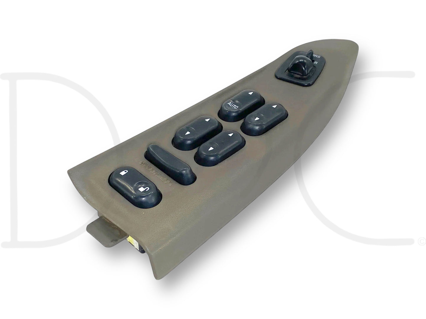 02-05 Ford F250 F350 LH Left Driver Front Power Window Lock Switch Panel Tan