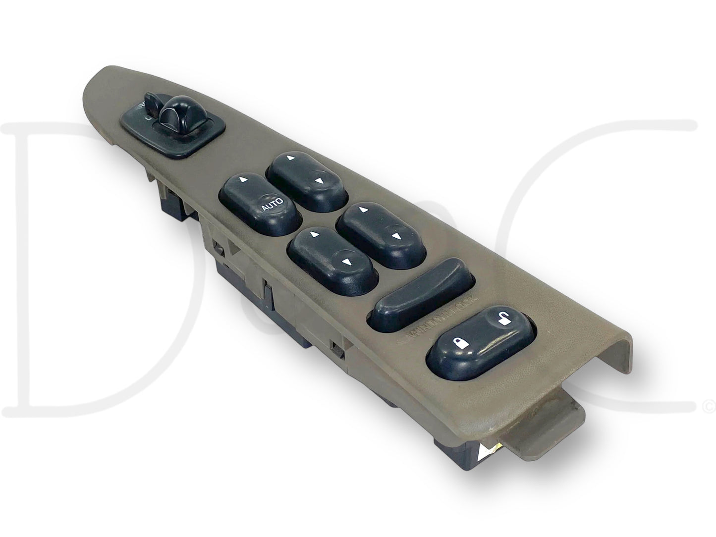 02-05 Ford F250 F350 LH Left Driver Front Power Window Lock Switch Panel Tan
