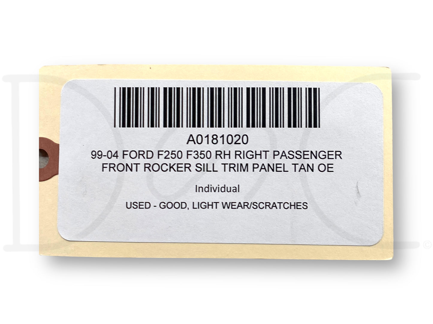 99-04 Ford F250 F350 RH Right Passenger Front Rocker Sill Trim Panel Tan OE