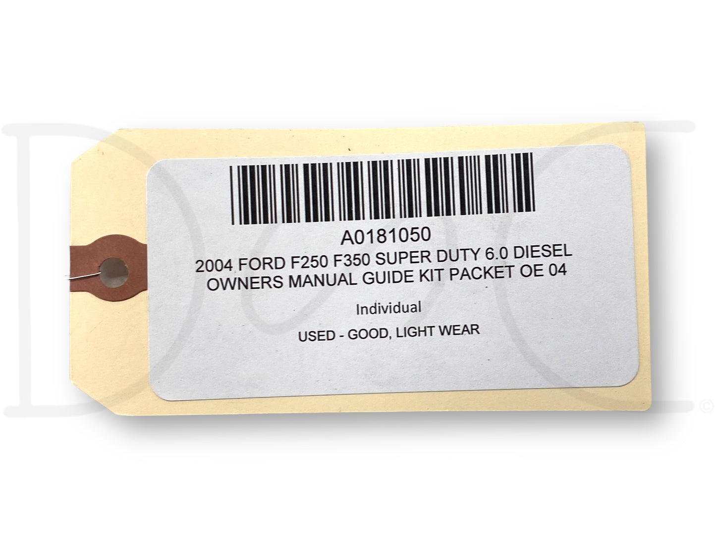 2004 Ford F250 F350 Super Duty 6.0 Diesel Owners Manual Guide Kit Packet OE 04