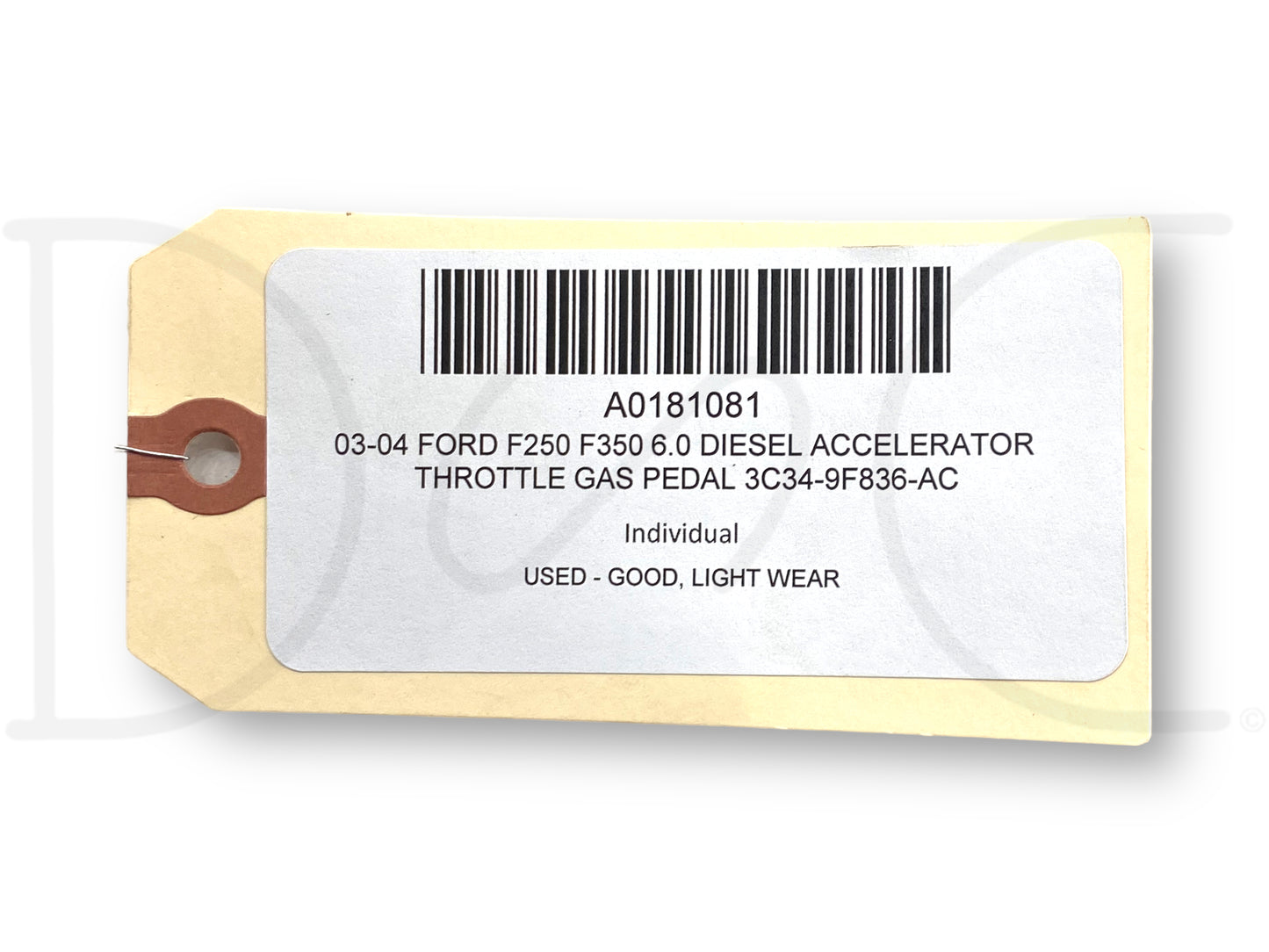 03-04 Ford F250 F350 6.0 Diesel Accelerator Throttle Gas Pedal 3C34-9F836-AC