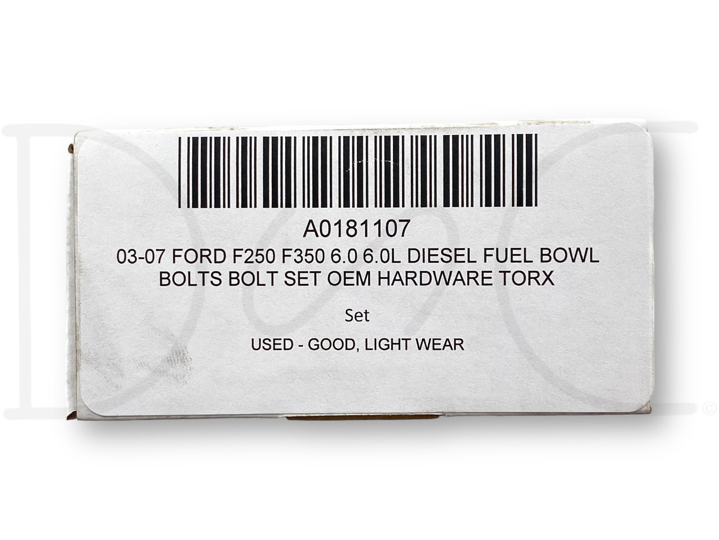 03-07 Ford F250 F350 6.0 6.0L Diesel Fuel Bowl Bolts Bolt Set OEM Hardware Torx