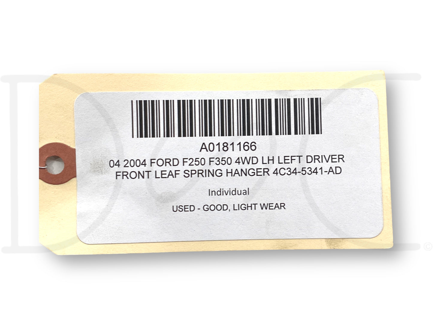 04 2004 Ford F250 F350 4WD LH Left Driver Front Leaf Spring Hanger 4C34-5341-Ad