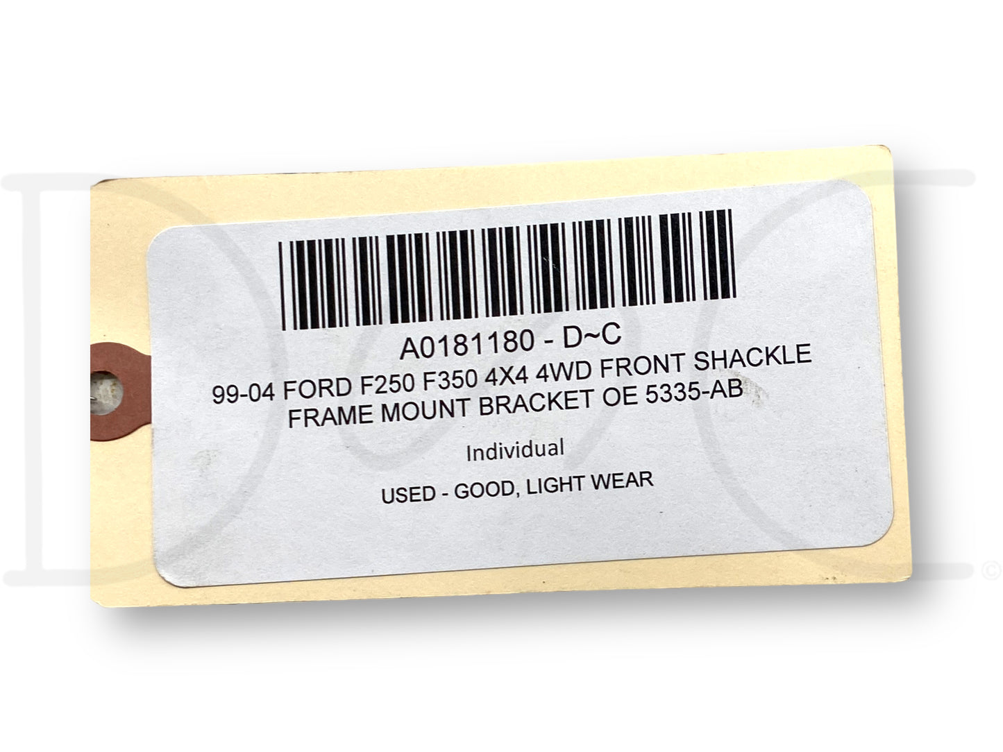 99-04 Ford F250 F350 4X4 4WD Front Shackle Frame Mount Bracket OE 5335-AB