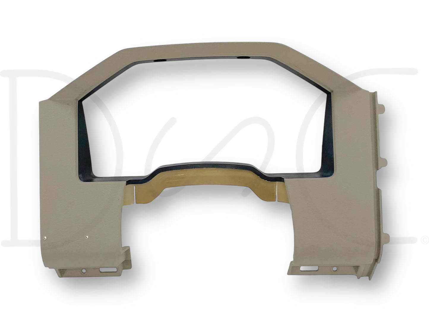 08-10 Ford F250 F350 Super Duty Dash Bezel Gauge Cluster Trim Panel Stone *Blem*