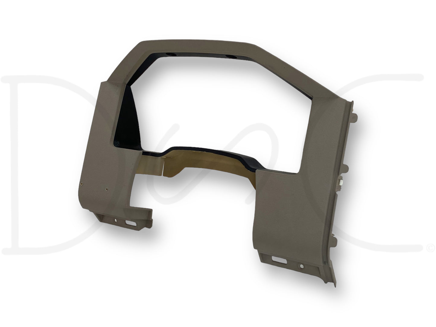 08-10 Ford F250 F350 Super Duty Dash Bezel Gauge Cluster Trim Panel Stone *Blem*