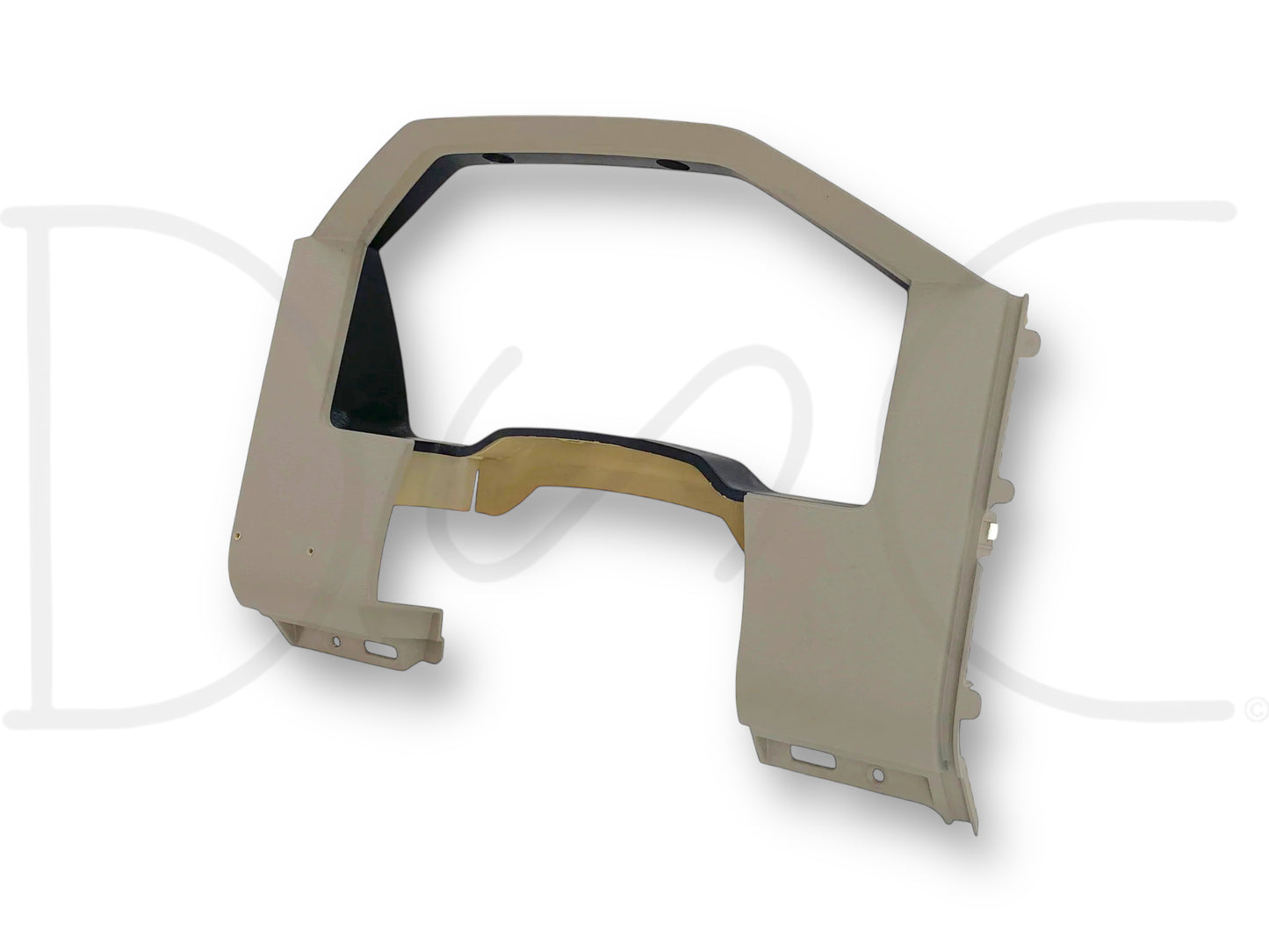 08-10 Ford F250 F350 Super Duty Dash Bezel Gauge Cluster Trim Panel Stone *Blem*