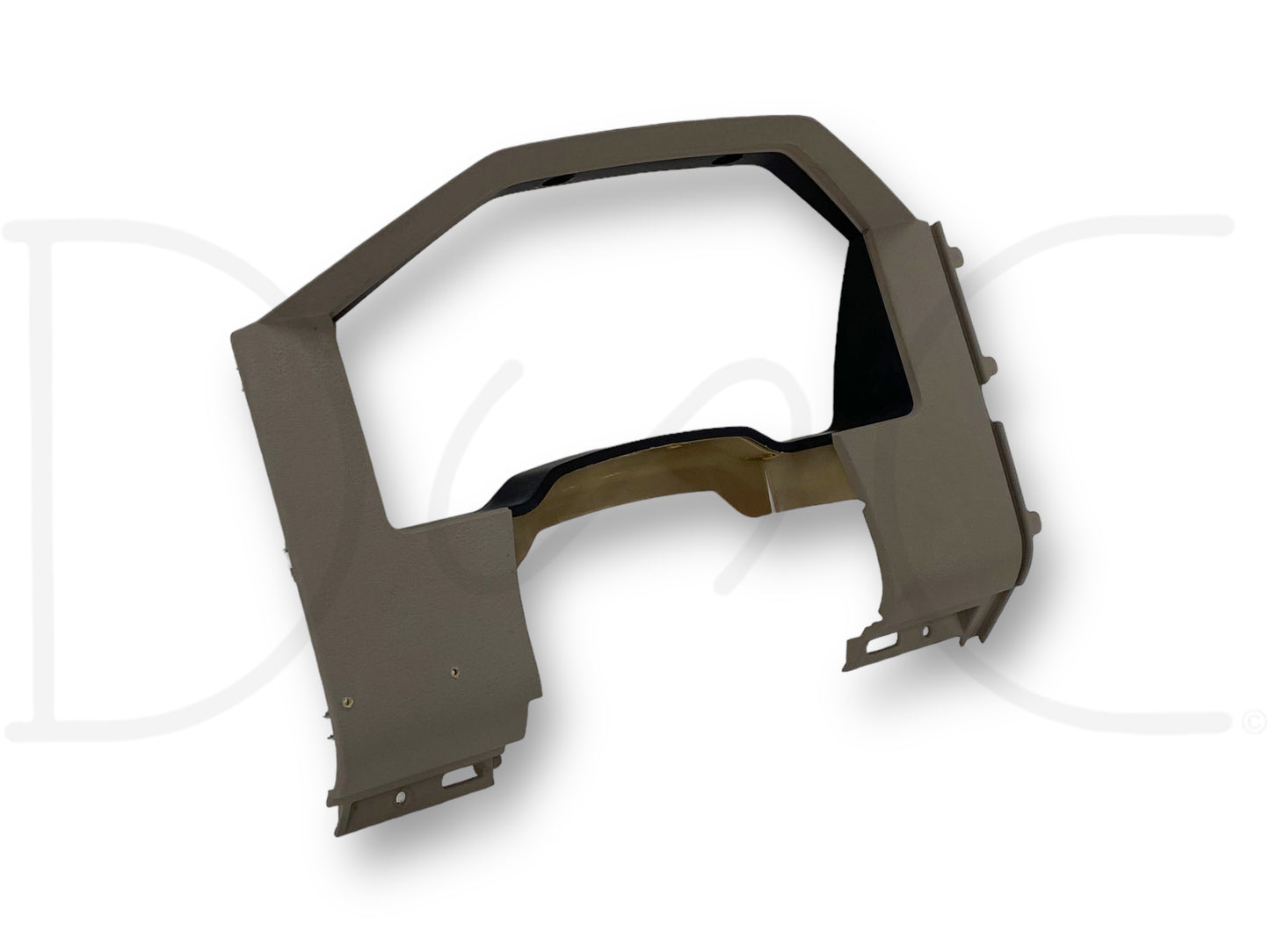 08-10 Ford F250 F350 Super Duty Dash Bezel Gauge Cluster Trim Panel Stone *Blem*