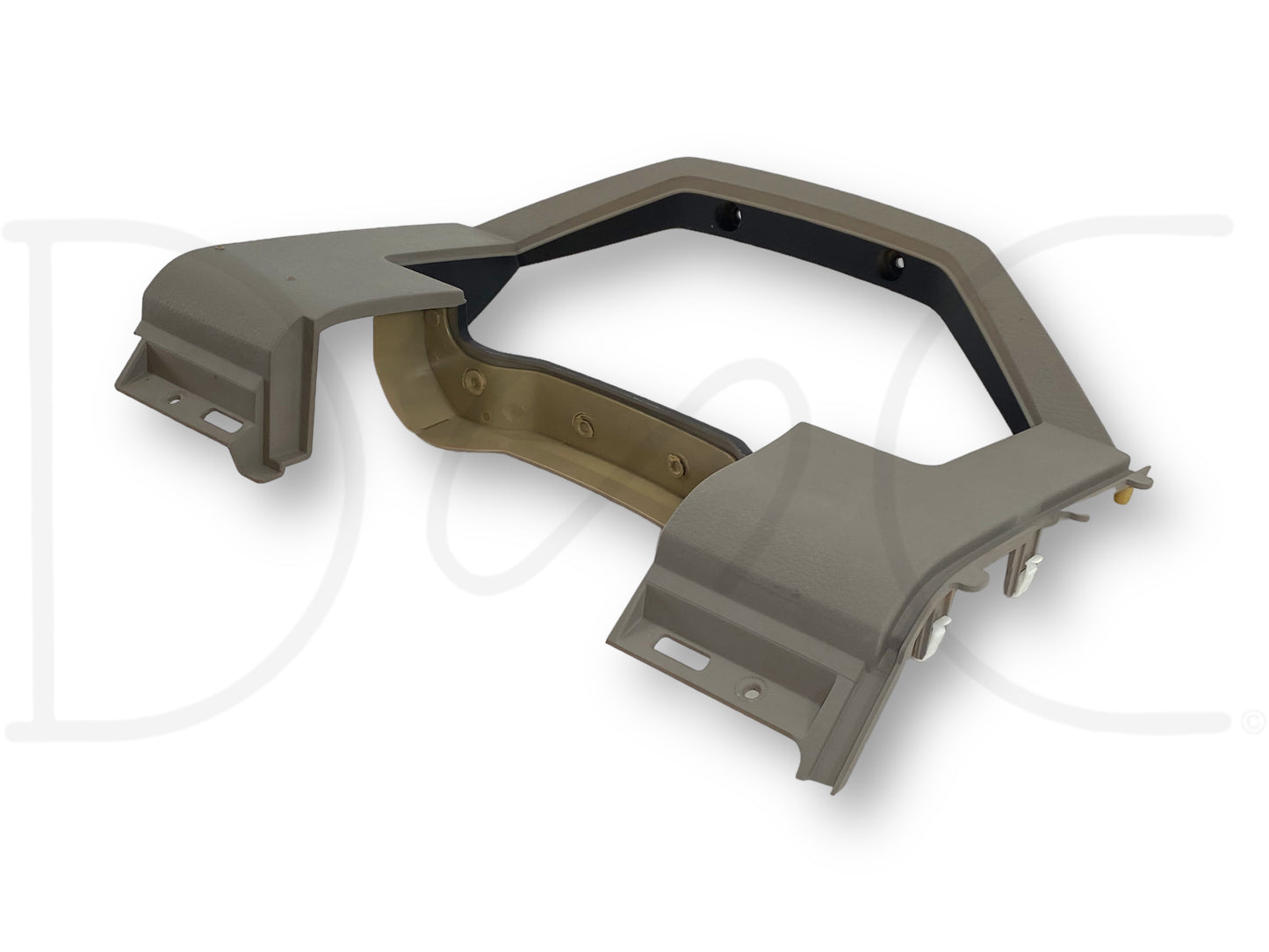 08-10 Ford F250 F350 Super Duty Dash Bezel Gauge Cluster Trim Panel Stone *Blem*