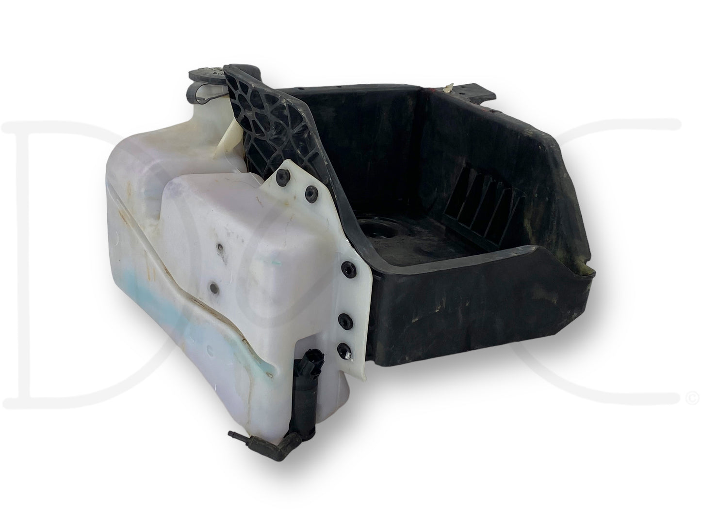 08-10 Ford F250 F350 RH Battery Tray Windshield Washer Fluid Tank Reservoir