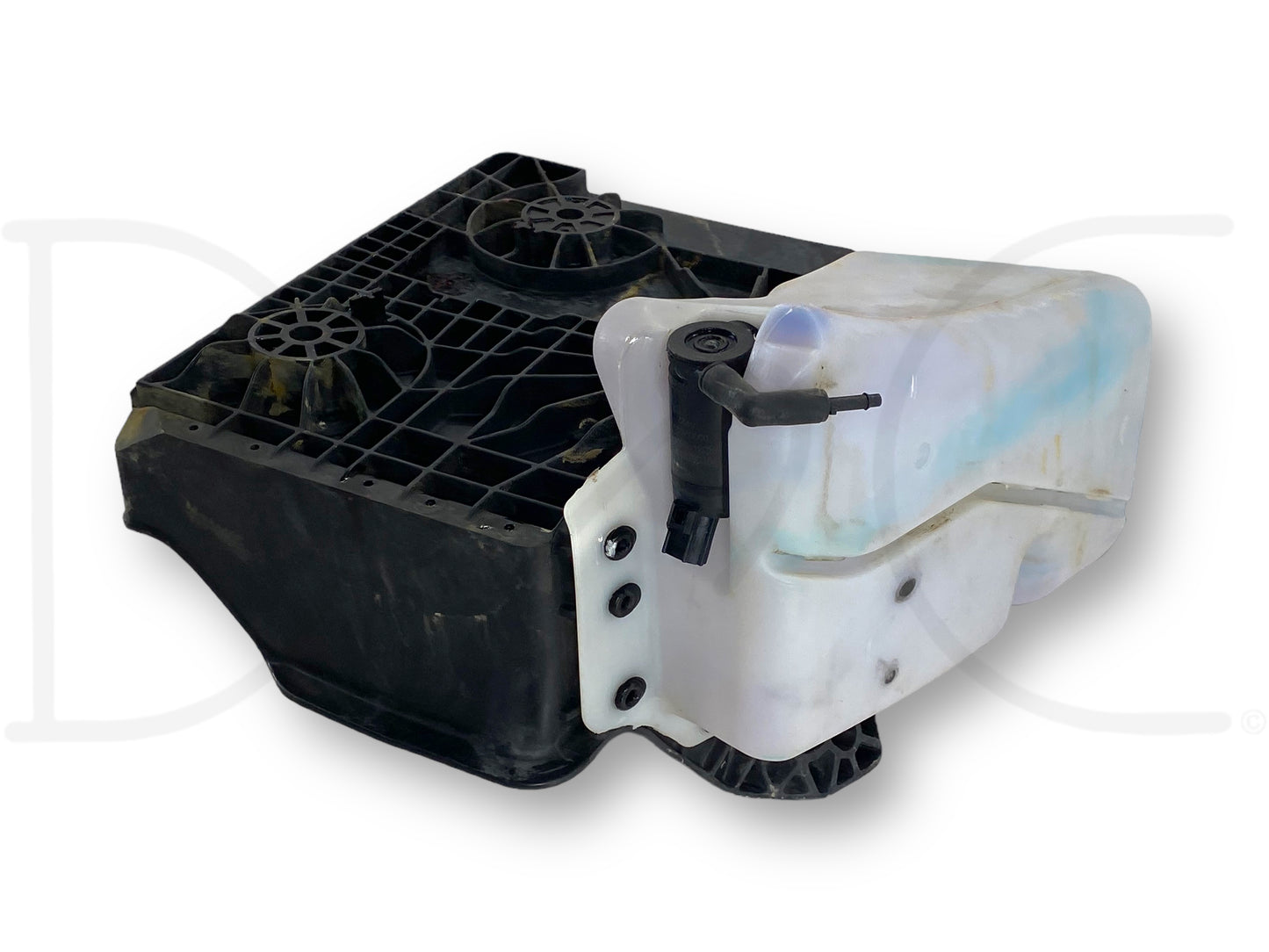 08-10 Ford F250 F350 RH Battery Tray Windshield Washer Fluid Tank Reservoir