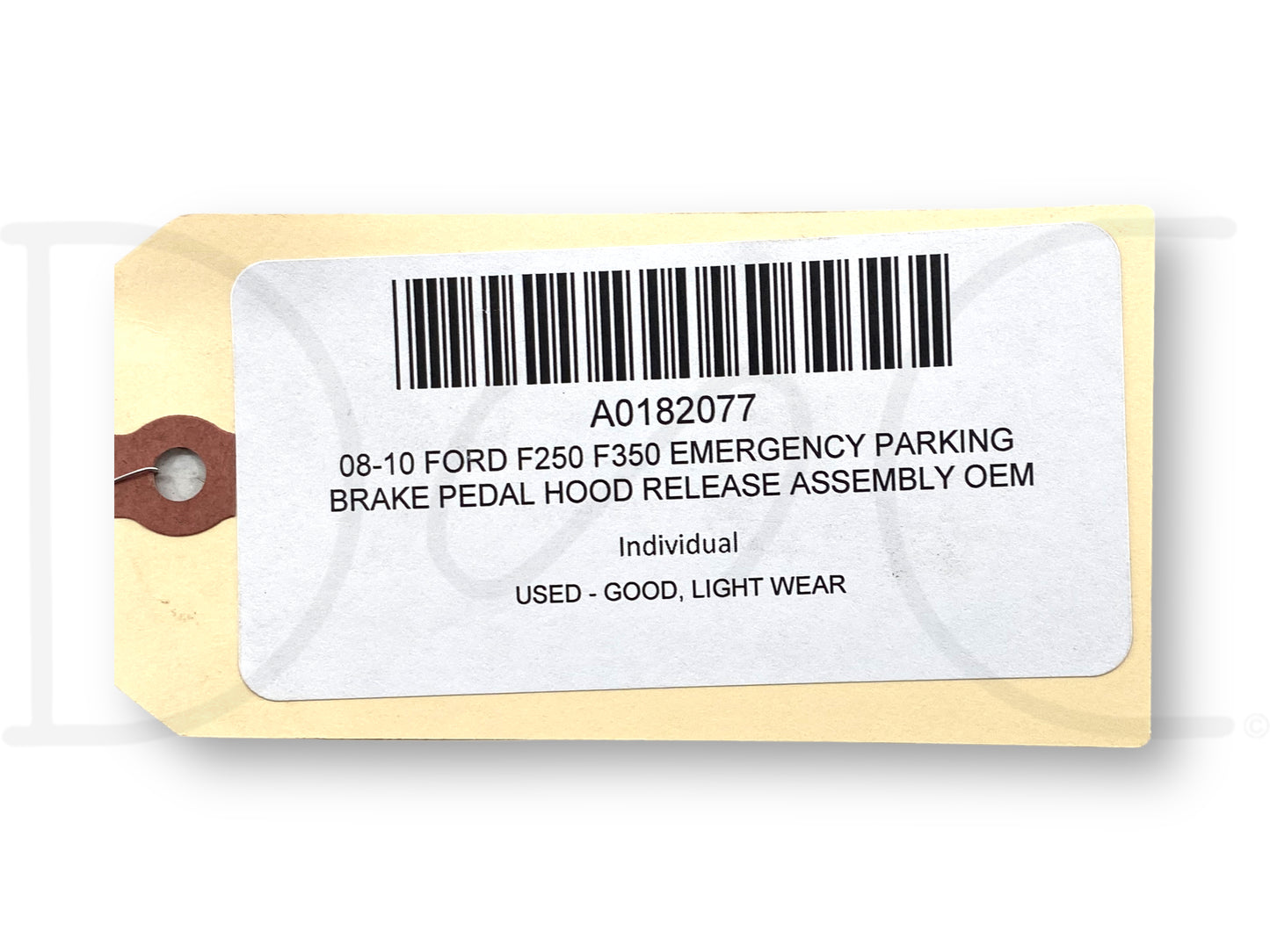 08-10 Ford F250 F350 Emergency Parking Brake Pedal Hood Release Assembly OEM