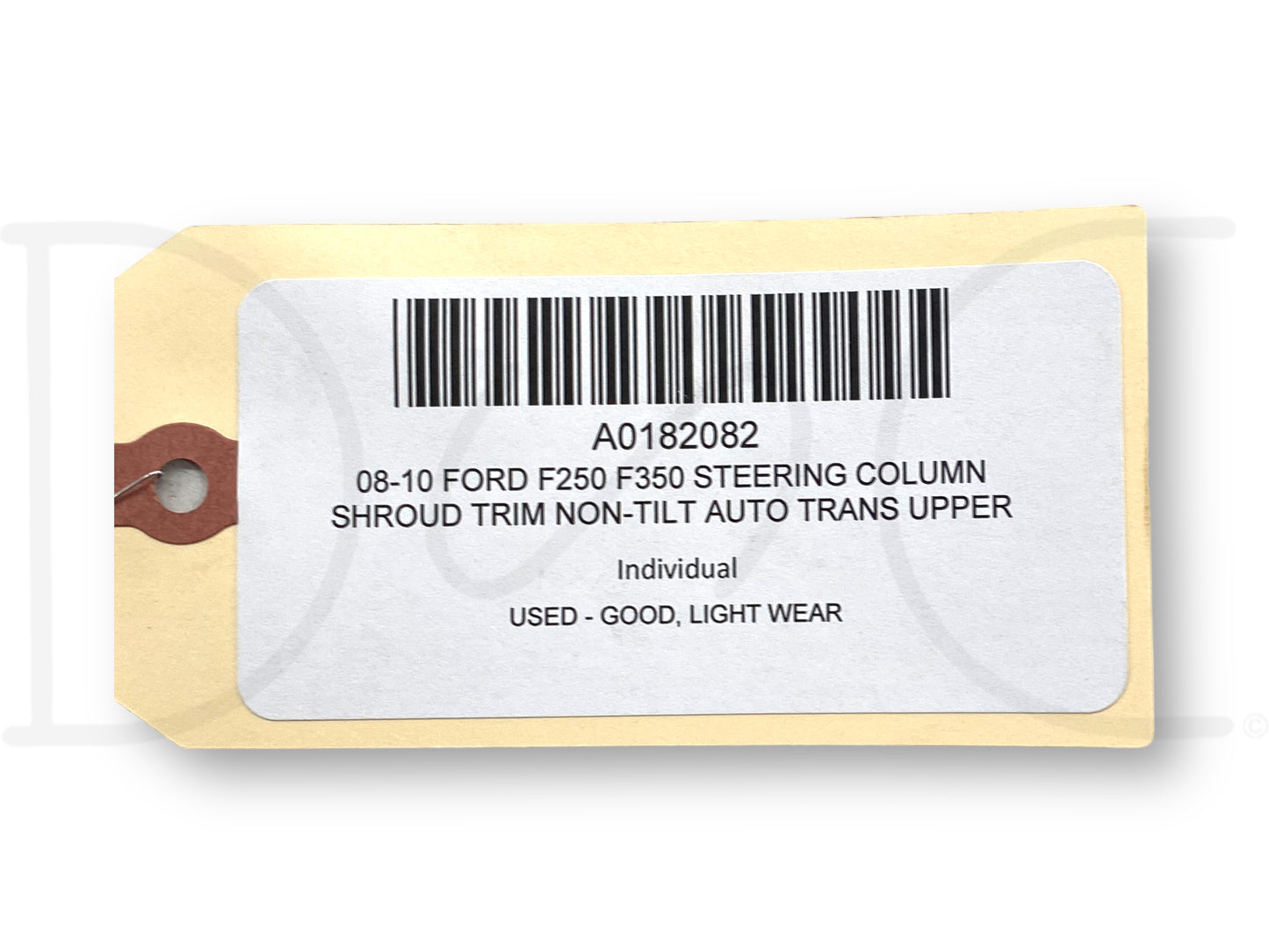 08-10 Ford F250 F350 Steering Column Shroud Trim Non-Tilt Auto Trans Upper Lower