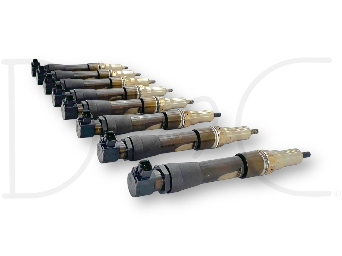 08-10 Ford F250 F350 6.4 6.4L Diesel Fuel Injector Set (8) Injectors *Untested*